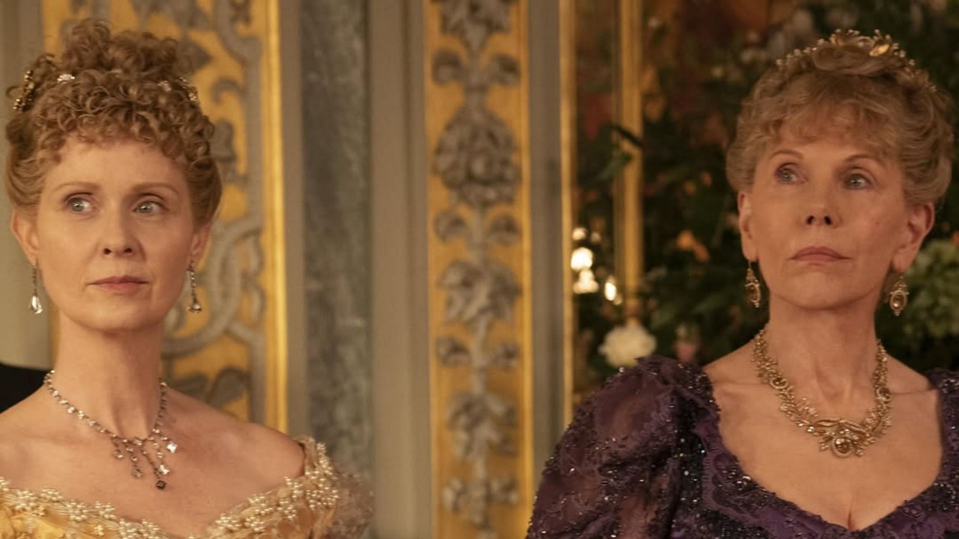 An image of Ada Brook (left) from The Gilded Age season 3 (Image via Instagram/@gildedagehbo)